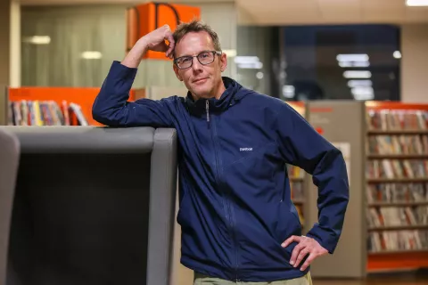 Viljem Gogala potopis Na poti 5000 km pe&scaron; od severa do juga Evrope, MKK / Foto: Tina Dokl