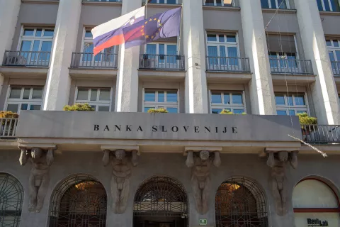 Stavba Banke Slovenije. Ljubljana, 10. 12. 2025 / Foto: Matic Zorman
