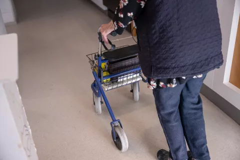 Simbolična fotografija upokojenci starej&scaron;i dom upokojencev / Foto: Nik Bertoncelj