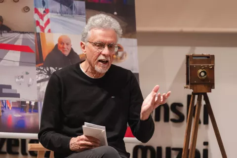 Pogovorni večer Obrazi slovenskih pokrajin gost Vito Vitomir PretnarDvorana Kolpern Jesenice 3.3.2026 / Foto: Nik Bertoncelj