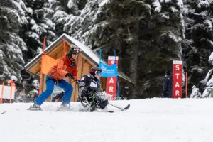 Smučarji paraplegiki / Foto: Blaž Oman, Arhiv Zps