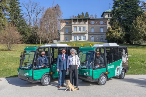 Župan s Tinčkom / Foto: Arhiv Občine