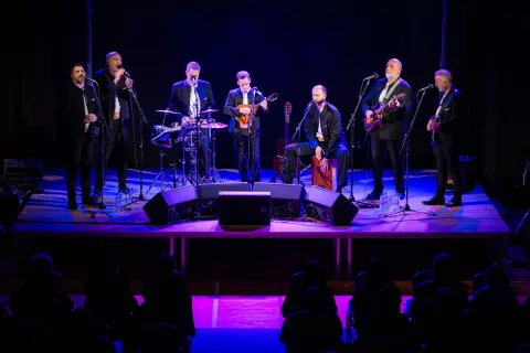 Koncert Klape Kampanel dvorana pod Stolom Žirovnica / Foto: Nik Bertoncelj