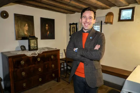 David Ahačič, direktor Trži&scaron;ki muzej, Tržič / Foto: Tina Dokl