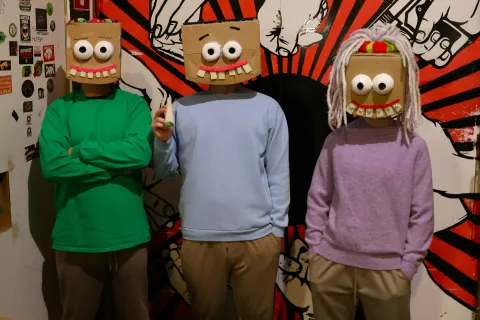 Gliste v Kranju / Foto: Alenka Brun