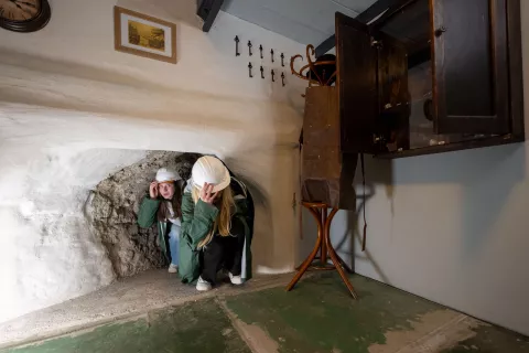 Gornjesavski muzej Jesenice in predstavitev ter snemanje promocijskega videa Stari železarski rov na Stari Savisnemanje promocijskega videa / Foto: Nik Bertoncelj