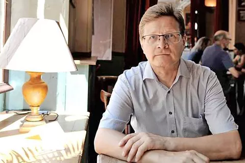 Urednik časopisa Nedelja v Celovcu Vincenc Gotthardt. / Foto: Jože Ko&scaron;njek