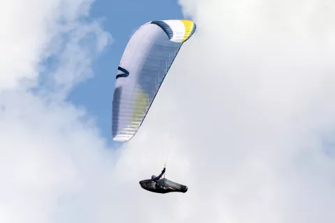 jadralni padalec Preddvor / Foto: Tina Dokl