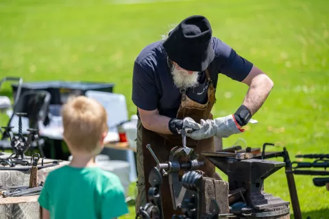 Slovenski rokodelski festival 2025 Brdo pri Kranju / Foto: Nik Bertoncelj