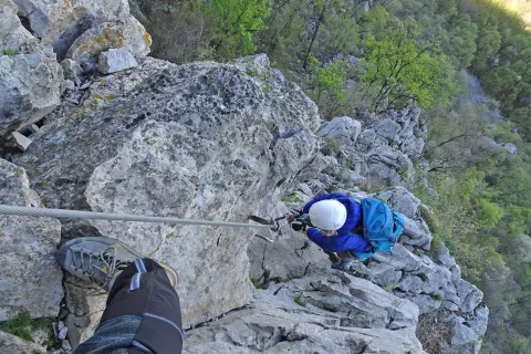 V spodnjem delu Furlanove smeri na Gradi&scaron;ko turo. / Foto: Jelena Justin
