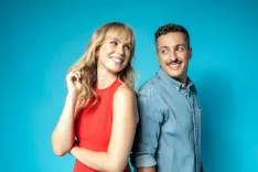 Nadvse simpatična Melani in Žan. / Foto: Hocevar_grega_ghphotoqraphy