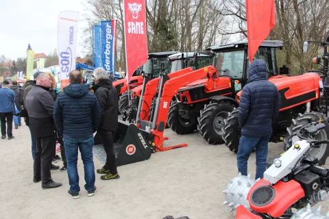 Na sejmu bo tudi tokrat velika ponudba kmetijske mehanizacije. / Foto: Cveto Zaplotnik