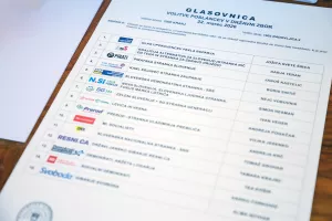 Volitve v državni zbor 2026 predčasno glasovanje občina Radovljica / Foto: Tina Dokl