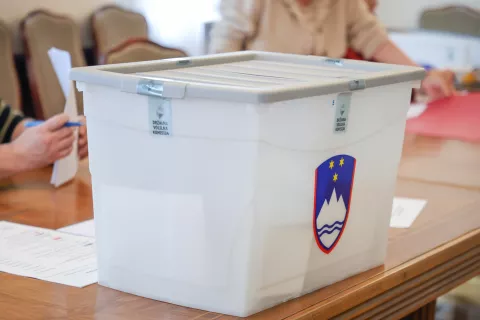 Volitve v državni zbor 2026 predčasno glasovanje občina Radovljica / Foto: Tina Dokl