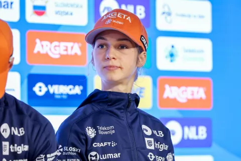 novinarska reprezentanca Biatlon Lena Repinc SD Bohinj / Foto: Tina Dokl