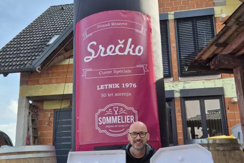 Sredi marca je Srečko &Scaron;tagar srečal abrahama. / Foto: Osebni Arhiv