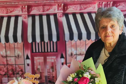 Jožica Majcen je konec marca praznovala sedemdeseti rojstni dan. / Foto: Osebni Arhiv