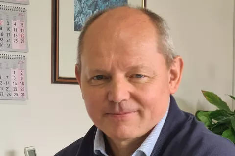 Marko Oman je kot direktor Mlekopa dober poznavalec razmer na trgu z mlekom. / Foto: Cveto Zaplotnik