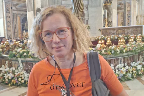 Strokovno ekskurzijo smo začeli na velikonočni ponedeljek z obiskom Vatikana. / Foto: Arhiv Avtorice