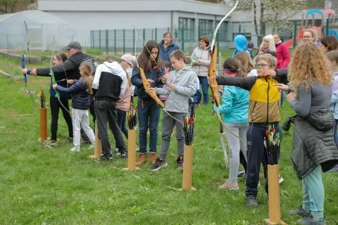 Radovljica otrokom 2023 dobrodelna prireditev &scaron;olskega sklada O&Scaron; AT Linhart Radovljica / Foto: Tina Dokl