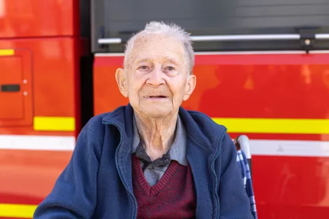Praznovanja - Matjaževih 100 let. Struževo, 6. 4. 2026 / Foto: Matic Zorman