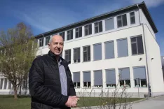 portret Jože Pov&scaron;in ravnatelj Osnovna &scaron;ola Matije Valjavca Preddvor / Foto: Gorazd Kavčič