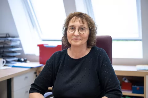 Odprtje novih prenovljenih prostorov Zdravstveni dom JeseniceJesenice 20.3.2026Marjeta Horvat Fajdiga klinična psihologinja in vodja centraCenter za du&scaron;evno zdravje otrok in mladostnikov / Foto: Nik Bertoncelj