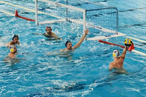 Kranjčani so Koprčane premagali z 11 : 9. / Foto: Arhiv Zveze Vaterpolskih Dru&scaron;tev Slovenije