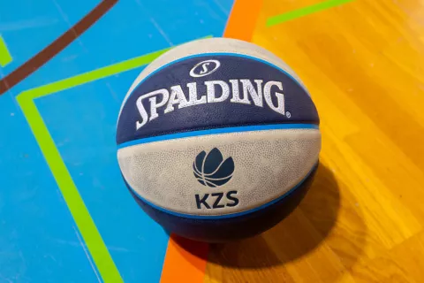 Tekma 17. kroga ko&scaron;arkarske lige OTP banka GGD &Scaron;enčur - ECE Triglav Kranj / Foto: Primož Pičulin