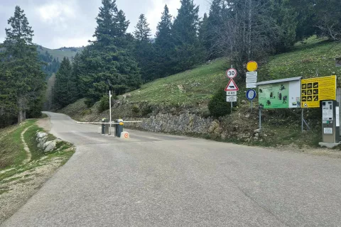 Po cesti poteka trasa načrtovane kanalizacije. / Foto: Ana Jagodic Dolžan