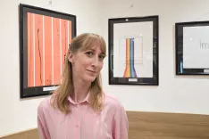 Tina Nunar &scaron;e do 5. maja razstavlja na kranjskem Pungretu / Foto: Osebni Arhiv