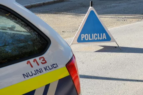 policija, nesreča, preiskava / Foto: Simon &Scaron;ubic
