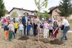 odprtje vrtičkov preska / Foto: Peter Ko&scaron;enina