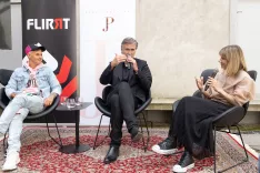 Jan Plestenjak & Flirrt - videspot Prazna Postelja, tiskovna konferenca. Ljubljana, 7.5.2026 / Foto: Matic Zorman