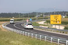 Zapora ceste pri Zapogah