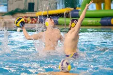 vaterpolo prva tekma finala finale Triglav KR in Branik MB / Foto: Tina Dokl