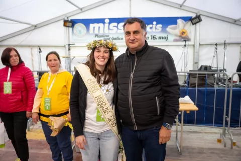 Miss narcis tekmovanjePlanina pod Golico, 16. maj 2026zmagovalka Patricija Černe / Foto: Nik Bertoncelj