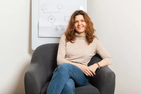Tanja Petek poudarja, da otroci ne potrebujejo popolnosti, ampak prisotne star&scaron;e. / Foto: Simon Pintar+386 31 672239