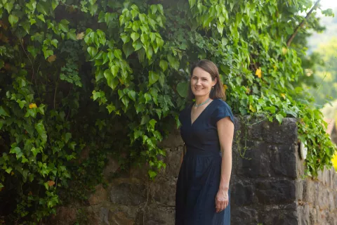 Mojca Volkar Trobev&scaron;ek, portret, ime tedna Val 202, Naj učiteljica. Kamnik, 26. 5. 2026 / Foto: Matic Zorman