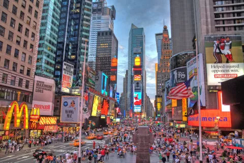 Times Square v New Yorku je zagotovo ena najbolj privlačnih turističnih destinacija na svetu, tu najde&scaron; vse. / Foto: Wikipedija