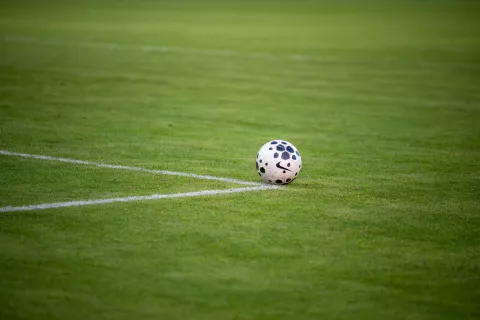 Nogometna tekma med Triglav Kranj - Kety Emmi Bistrica v Kranju, simbolična fotografija / Foto: Primož Pičulin