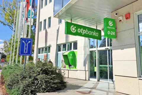 OTP banka Kranj. / Foto:   