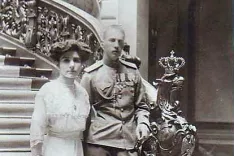 Njeno Kraljevsko Visočanstvo kneginja Jelena Karađorđević s soprogom. / Foto: Wikipedija
