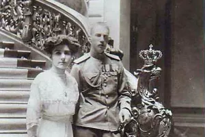 Njeno Kraljevsko Visočanstvo kneginja Jelena Karađorđević s soprogom. / Foto: Wikipedija