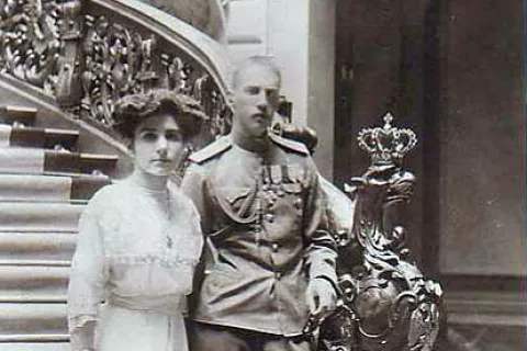 Njeno Kraljevsko Visočanstvo kneginja Jelena Karađorđević s soprogom. / Foto: Wikipedija