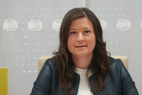 Poslanka Elena Zavadlav U&scaron;aj, Demokrati / Foto: Rosana Rijavec/STA