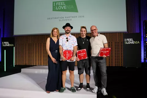 Marcela Klofutar, Timi Rožič, Jon Zupan, Uro&scaron; &Scaron;tefelin / Foto: alenka brun