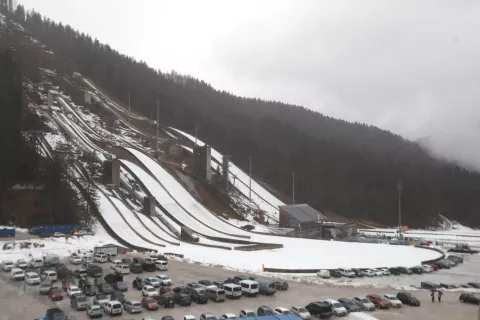 mladinsko nordijsko prvenstvo SP Planica 2024 nordijsko smučanje tek na smučeh smučarski skoki nordijska kombinacija / Foto: Gorazd Kavčič