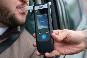 policija nadzor prometa merjenje hitrosti hitrost alkotest / Foto: Tina Dokl