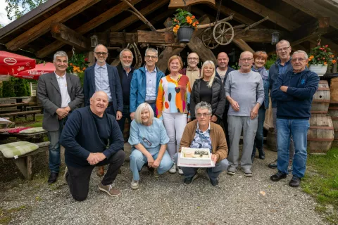 50 let valete O&Scaron; France Pre&scaron;eren Kranj / Foto: Primož Pičulin